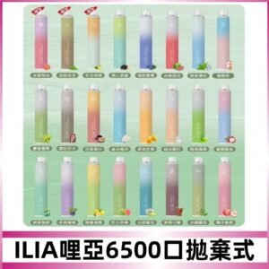 ILIA BAR 4 哩啞一次性拋棄式電子煙|6500口大容量